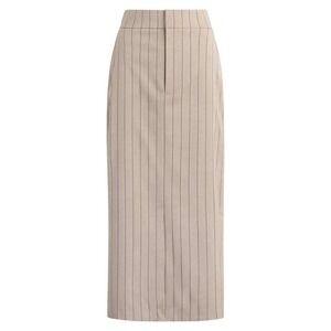 Favorite Daughter The Meyer Natural Pinstripe Pencil Skirt Office wear / Size 8